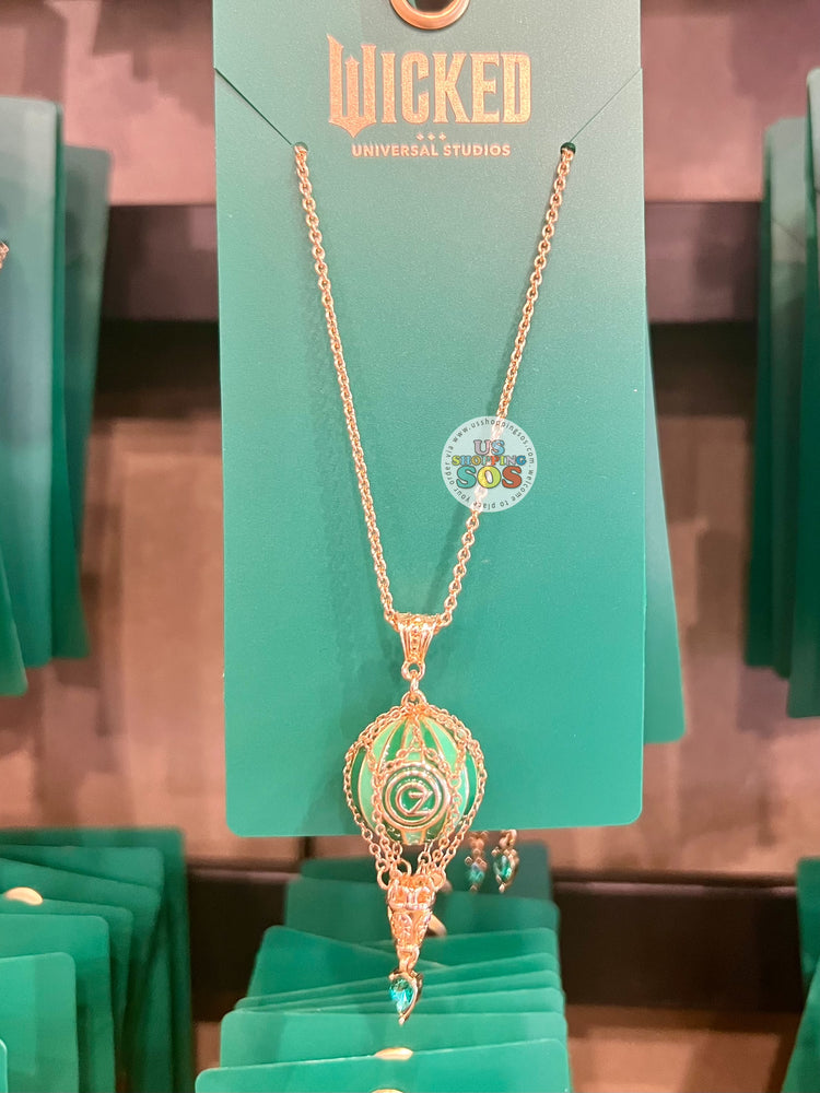Universal Studios - Wicked - Emerald Hot Balloon Necklace