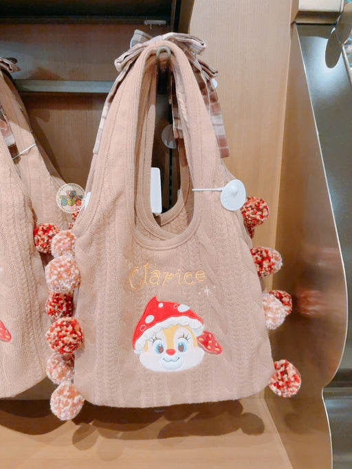 SHDL - Chip & Dale Autumn Forest Collection x Clarice Knit Tote Bag (Release Date: Sept 12, 2025)