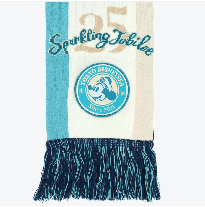 TDR - Tokyo DisneySea 25th Anniversary "Sparkling Jubilee" Autumn/Fall Season x Mickey Mouse Scarf for Adults (Release Date: Oct 1, 2026)