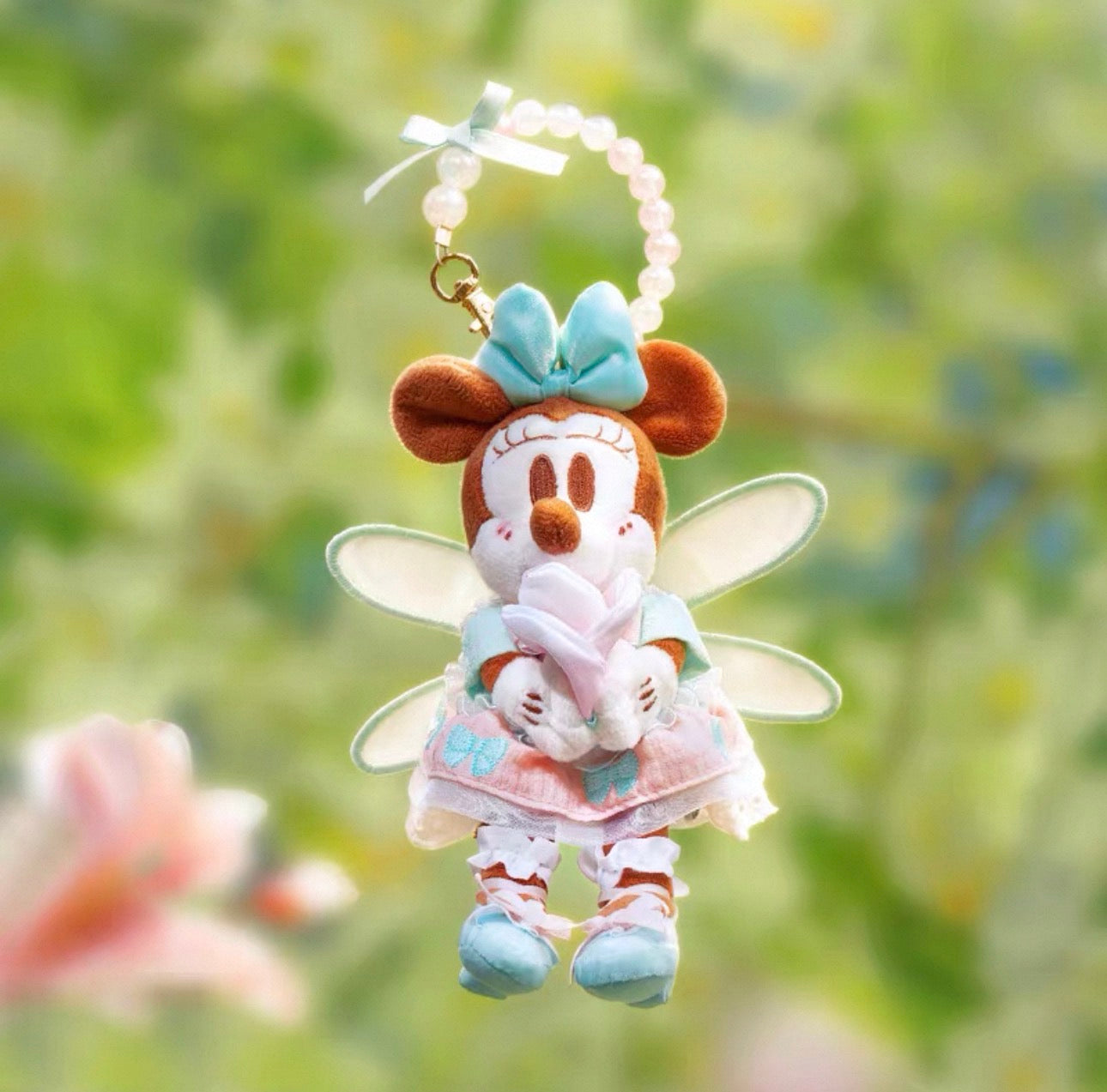 SHDS - 2026 Disney Spring Magolia Collection x Minnie Mouse Plush Keychain (Release Date: Mar 4, 2026)