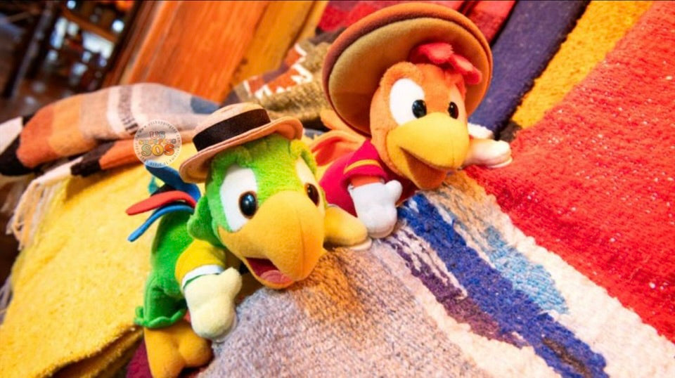 TDR - José Carioca Shoulder Plush Toy & Keychain (Release Date: Apr 7, 2025)