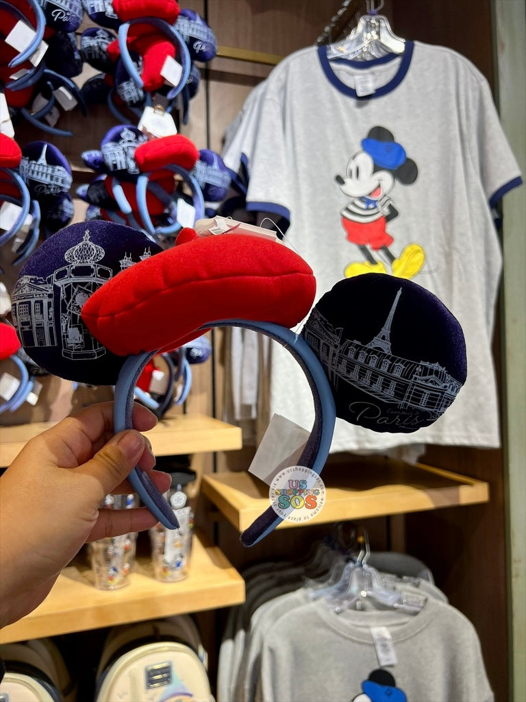 EPCOT WORLD SHOWCASE カチューシャ　パリ WDW - Epcot World Showcase France 🇫🇷 - Mickey & Minnie Red Beret