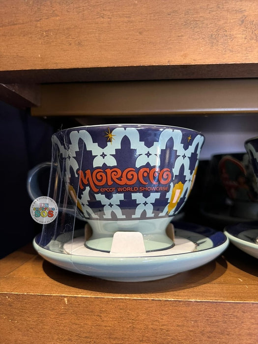 WDW - Epcot World Showcase Morocco Princess Jasmine 2026 - Ceramic Tea Cup & Saucer