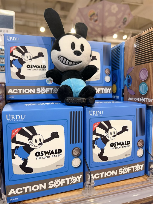 Asia Exclusive - Oswald Action Soft Plush Toy