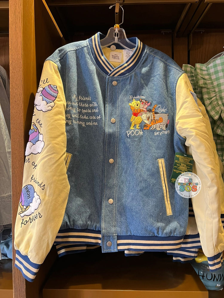 DLR/WDW - Winnie the Pooh & Friends Denim Bomber Jacket (Adult)