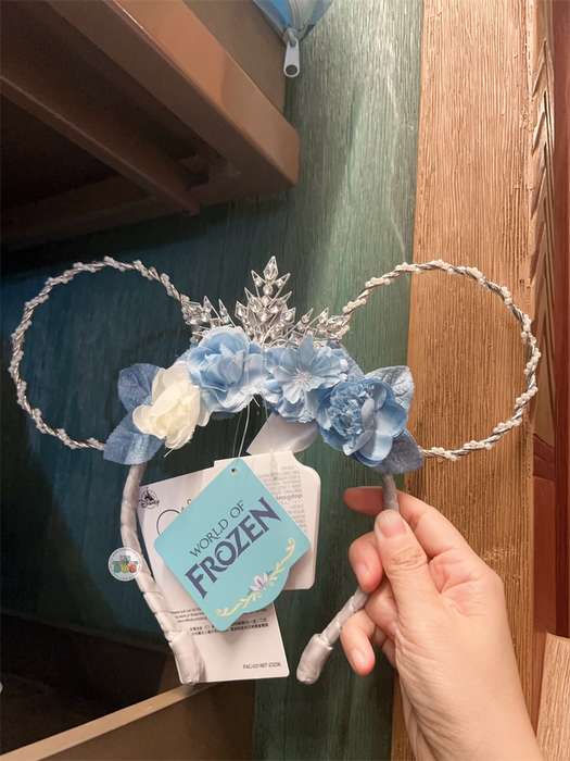 On Hand!!! HKDL - World of Frozen Elsa Light-up Headband