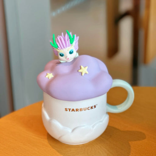 Starbucks China - Fortune is Coming 2024 - 7. Baby Dragon Cloud Lid Mug 365ml