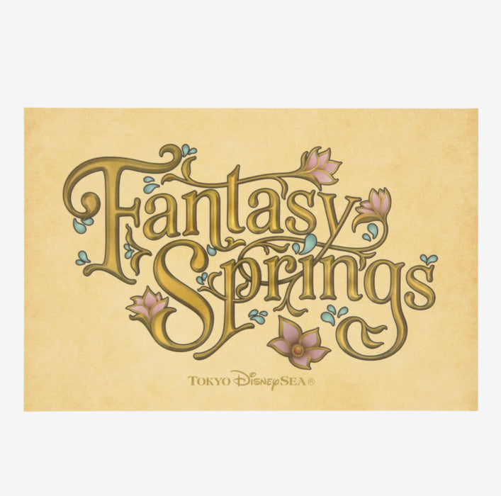TDR - Fantasy Springs Collection x "Fantasy Springs"Postcard Holder & Post Card Set (Release Date: Apr 8)