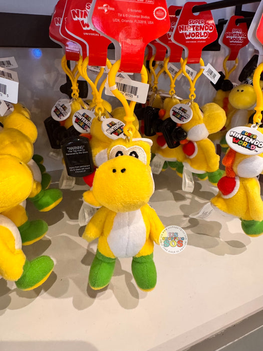 Universal Studios - Super Nintendo World - Yoshi Plush Keychain (Yellow)