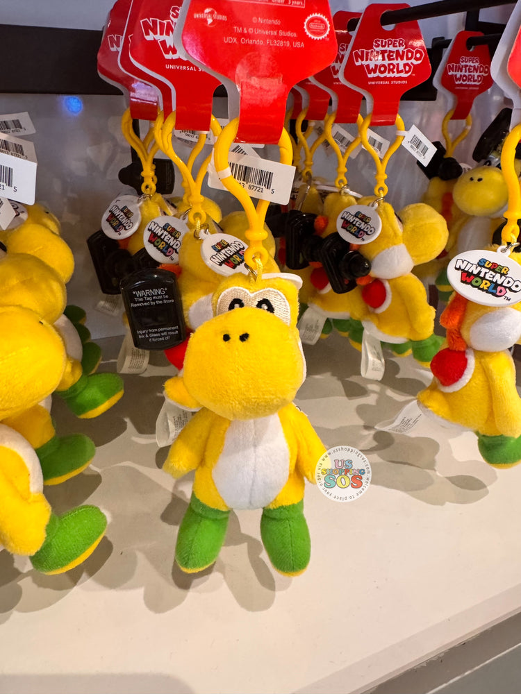 Universal Studios - Super Nintendo World - Yoshi Plush Keychain (Yellow)