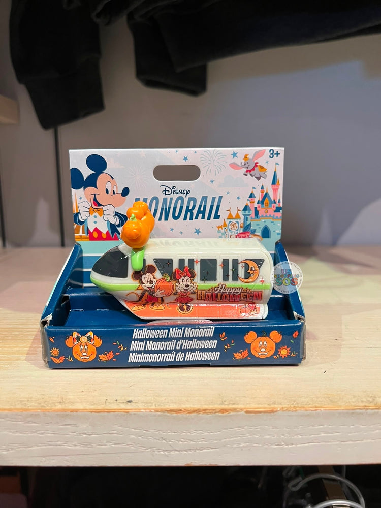 DLR/WDW - Halloween 2026 Mickey Mouse & Family Collection x Mickey & Minnie Mouse Monorail Toy