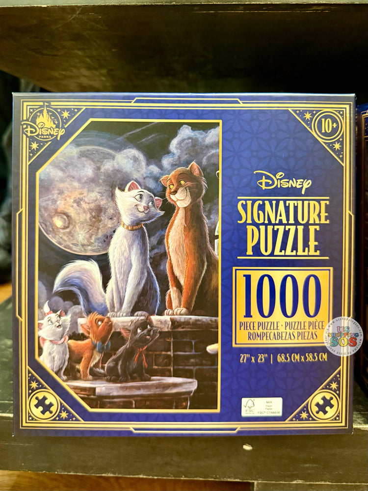 DLR/WDW - Disney Signature Puzzle 1000 Piece - The Aristocats by Darren Wilson
