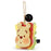 Japan Takara Tomy - Nui Pan Sandwich Winnie the Pooh Plush Keychain (Release Date: Feb 15, 2025)