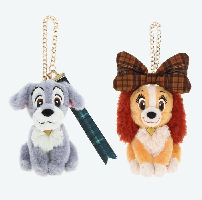 TDR - 2025 Lady & the Tramp Retro & Classic" Collection x Plush Keychains Set of 2 (Release Date: Dec 26, 2025)