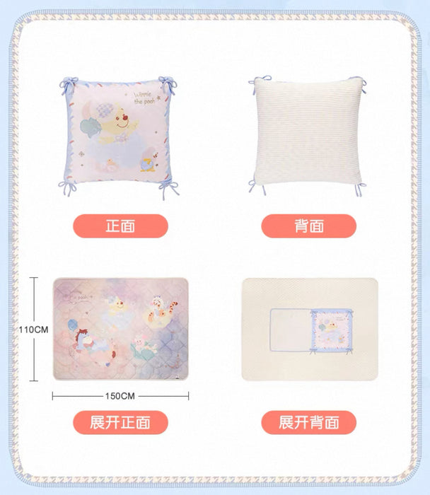 SHDL - 2025 Winnie the Pooh & Friends Home Collection x Winnie the Pooh & Friends Cushion  & Blanket Set