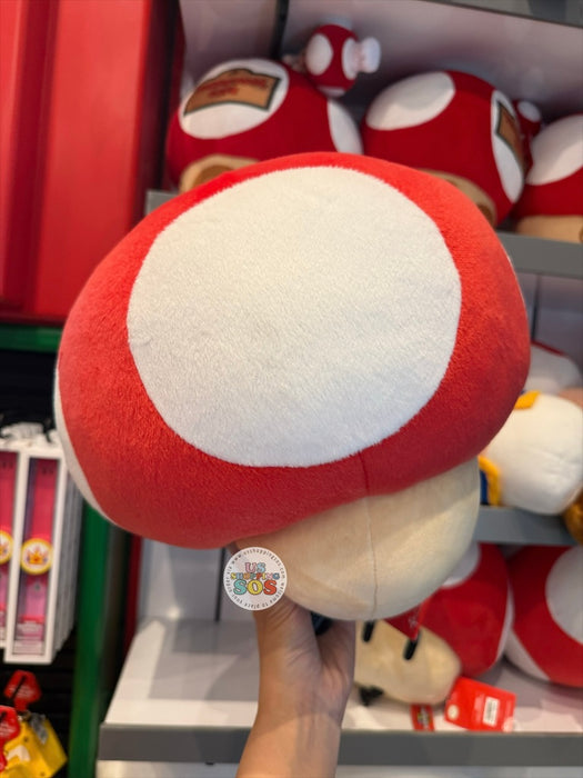 Universal Studios - Super Nintendo World - Super Mushroom Plush Toy (Size L)