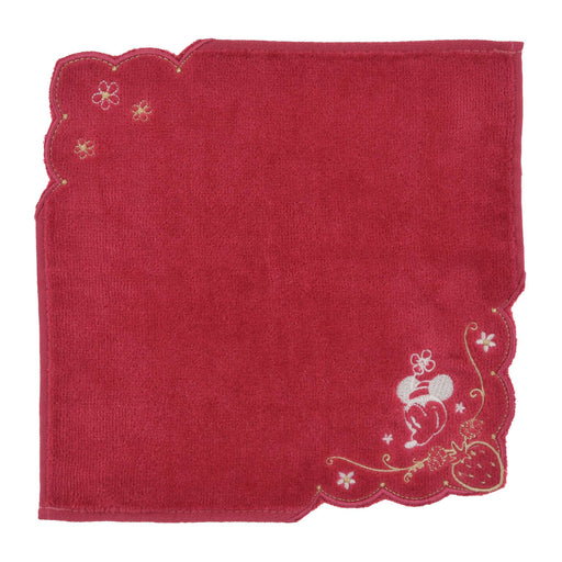 JDS - Minnie Mouse ‘Strawberry & Flower’ Mini Towel (Release Date: Jan 26, 2026)