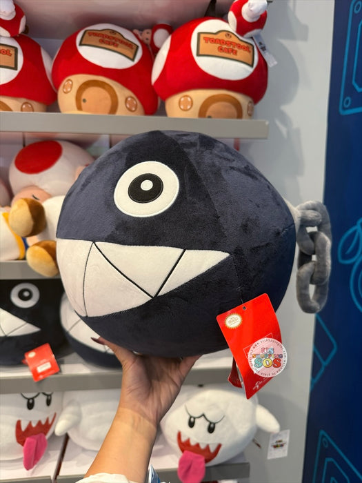 Universal Studios - Super Nintendo World - Chain Chomp Plush Toy (Size L)