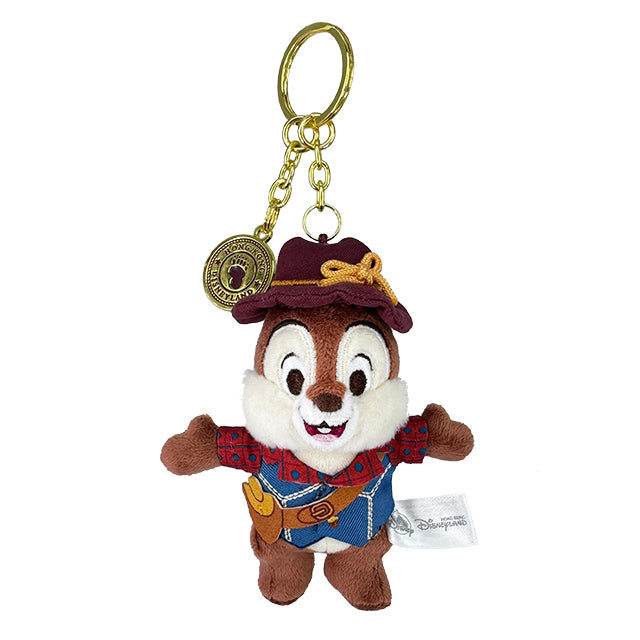 HKDL - 2026 Chip & Dale Grizzly Gulch Collection x Chip Plush Keychain