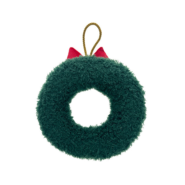 HKDL - 2025 Winnie the Pooh & Friends Christmas x Winnie the Pooh & Piglet Plush Wreath