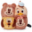 Japan Takara Tomy - Nui Pan Plush Toy Size S,  Pull-Apart Bread - Mickey Mouse, Minnie Mouse, Donald Duck, Pluto