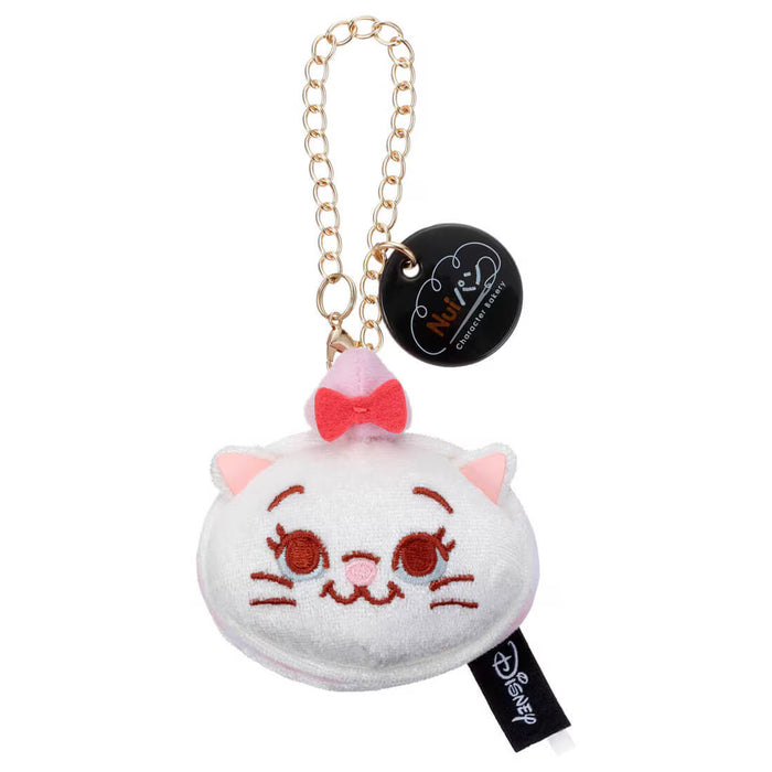 Japan Takara Tomy - Nui Pan Plush Keychain,  White Chocolate Macaron Marie