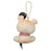 Japan Takara Tomy - Nui Pan Character Bun Winnie the Pooh "Sitting" Plush Keychain (Release Date: Aug 6, 2025)