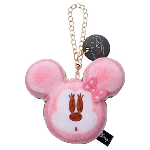 Japan Takara Tomy - Nui Pan Plush Keychain,  Sandwich Minnie Mouse