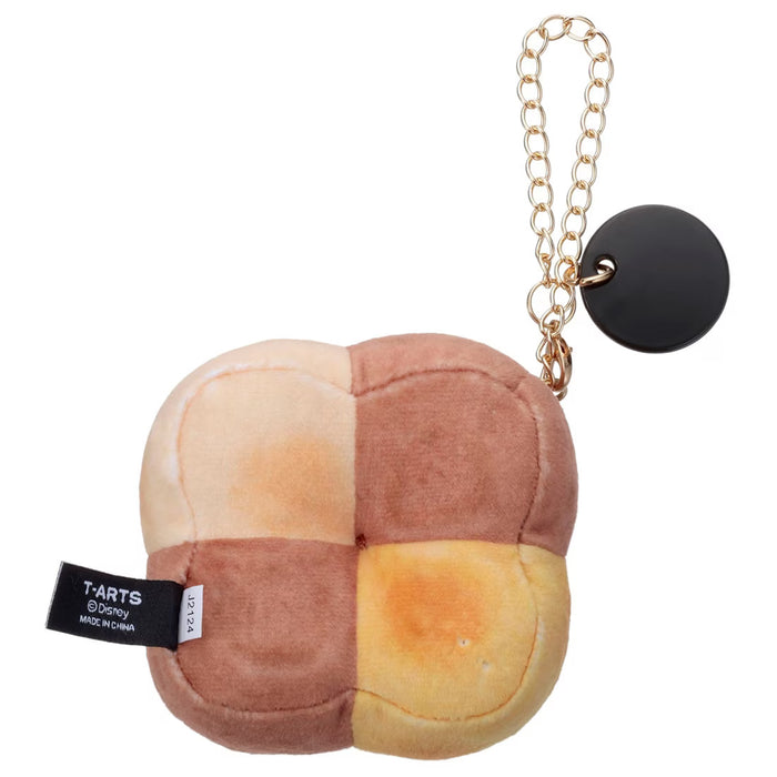 Japan Takara Tomy - Nui Pan Plush Keychain,  Pull-Apart Bread - Mickey Mouse, Minnie Mouse, Donald Duck, Pluto