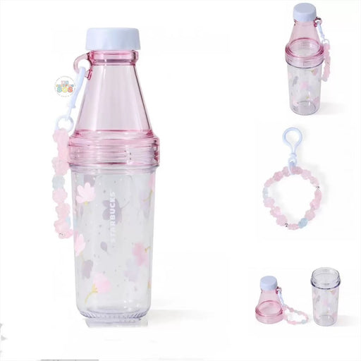 Starbucks China - Sakura Cherry Blossom 2025 x 4. Plastic Water Bottle 591ml (Release Date: Feb 11, 2025)