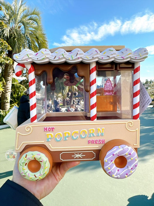 TDR - Mickey & Minnie Mouse Popcorn-Cart-Shaped Popcorn Bucket (Release Date: Jan 14, 2025)