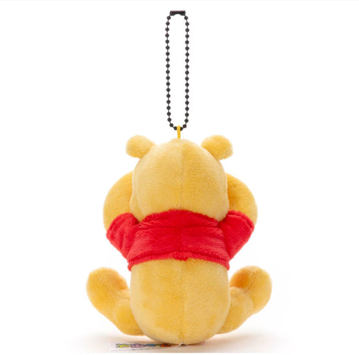 Japan Takara Tomy - Winnie the Pooh Funny Pose Plush Keychain (Design B) (Release Date: July 20, 2024)