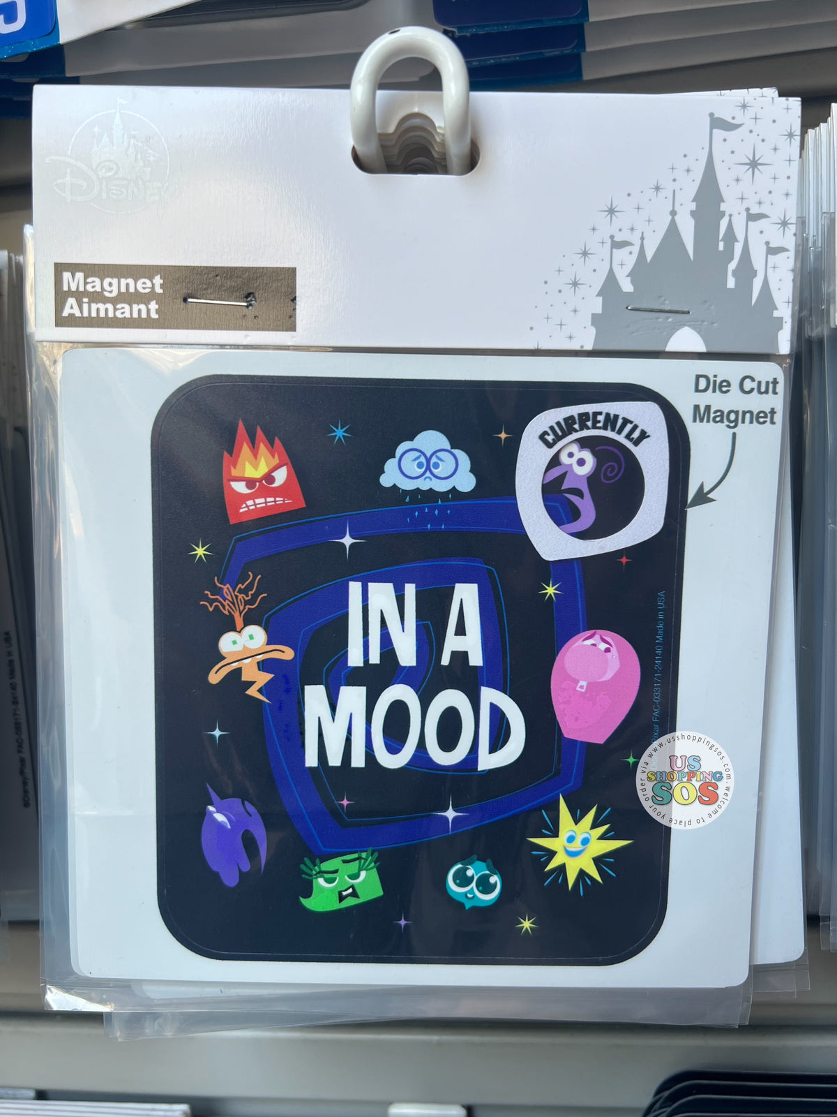 DLR/WDW - Inside Out 2 - All Characters “In a Mood” Die-Cut Magnet ...