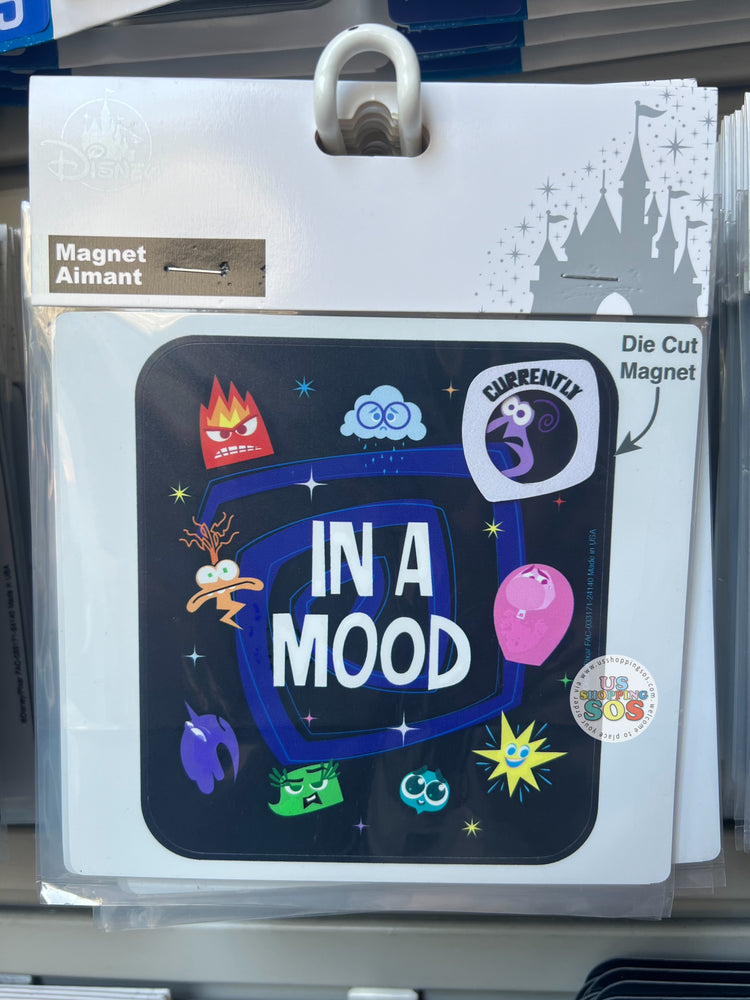 DLR/WDW - Inside Out 2 - All Characters “In a Mood” Die-Cut Magnet