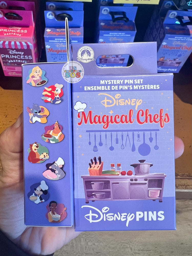 DLR/WDW - Mystery Collection Pin Box - Disney Magical Chefs
