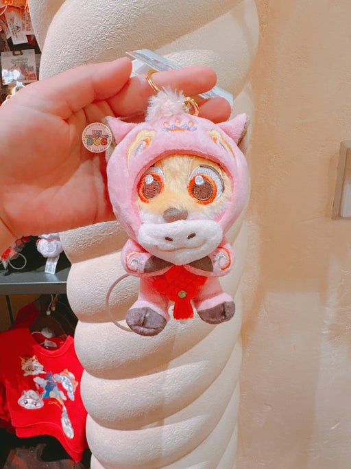 SHDL - 2026 Lunar New Year Zootopia Collection x Finnick in Horse Costume Plush Keychain
