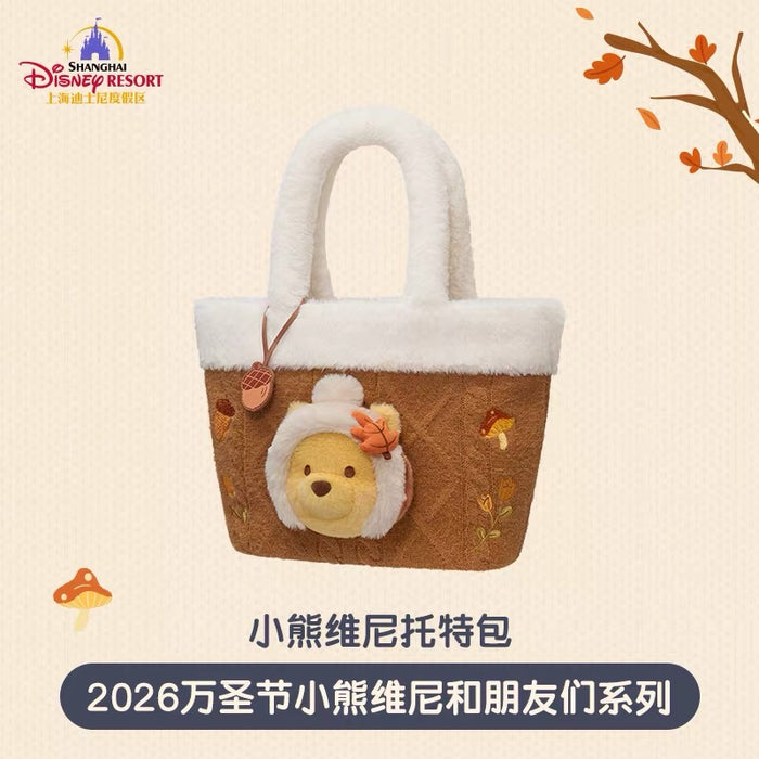 SHDL - 2026 Halloween Winnie the Pooh and Friends Collection x Winnie the Pooh Tote Bag (Release Date: Oct 4, 2026)