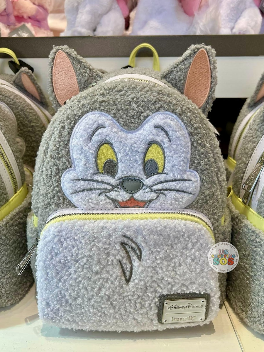 DLR/WDW - Loungefly Figaro Pastel Fuzzy Chenille Backpack  display picture 1