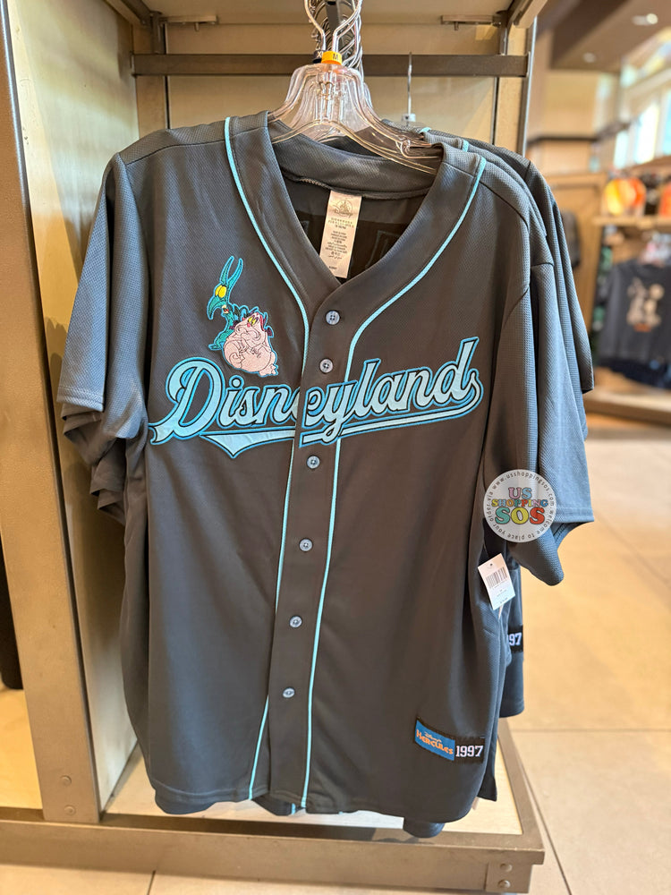 DLR/WDW - Disney Villains - Park Logo Hades Baseball Jersey (Adult)