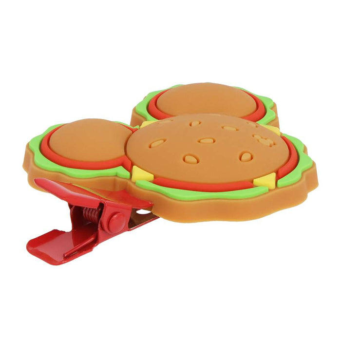 TDR - Mickey Hamburger & Glove Bun Hair Clips Set (Release Date: May 22, 2025)