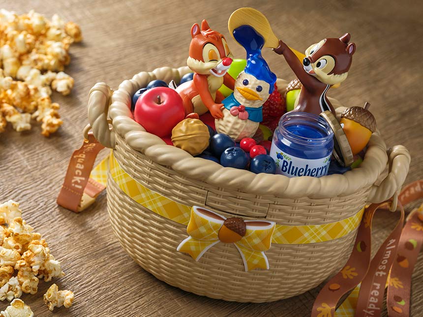 TDR - Chip & Dale with Donald Duck Shaped "Peanuts" Popcorn Bucket (Release Date: Sept 16, 2025)