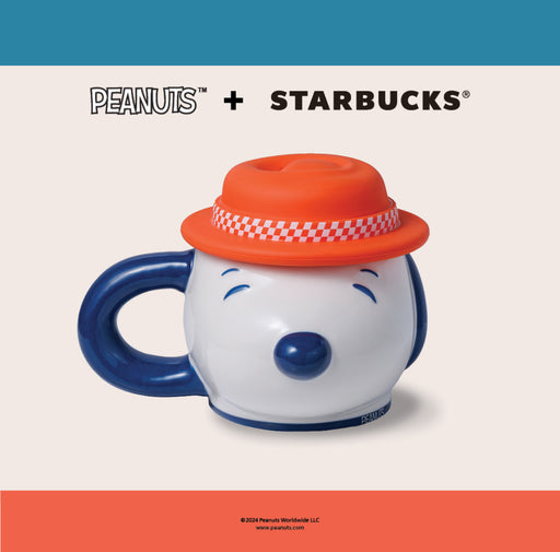 Starbucks Hong Kong - Peanuts + Starbucks x Snoopy Mug 13oz