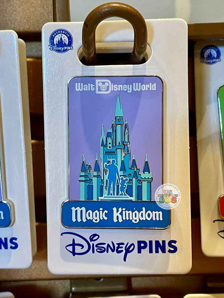 WDW - Disney Park Icons - Cinderella Castle “Magic Kingdom” Poster Pin