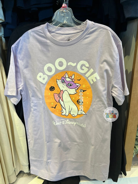 DLR/WDW - Halloween 2026 - Marie Boogie Park Logo Lilac Graphic Tee (Adult)