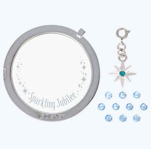 TDR - Tokyo DisneySea 25th Anniversary "Sparkling Jubilee" Build Your Own Locket Collection x Cover & Charm Set Color: Silver & Light Blue (Release Date: Apr 8, 2026)