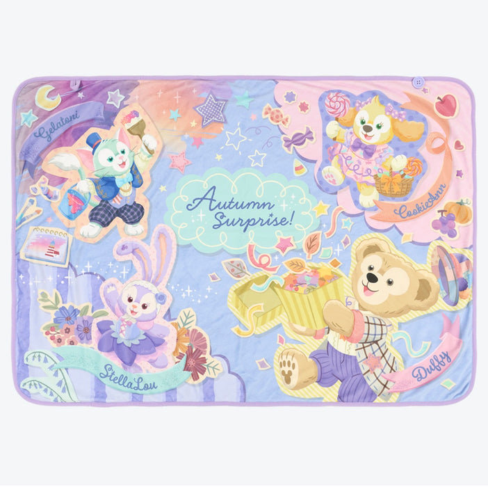 TDR - 2026 Duffy & Friends Halloween Autumn Surprise!! Collection x Blanket with Duffy Zipped Case (Release Date: Aug 25, 2026)