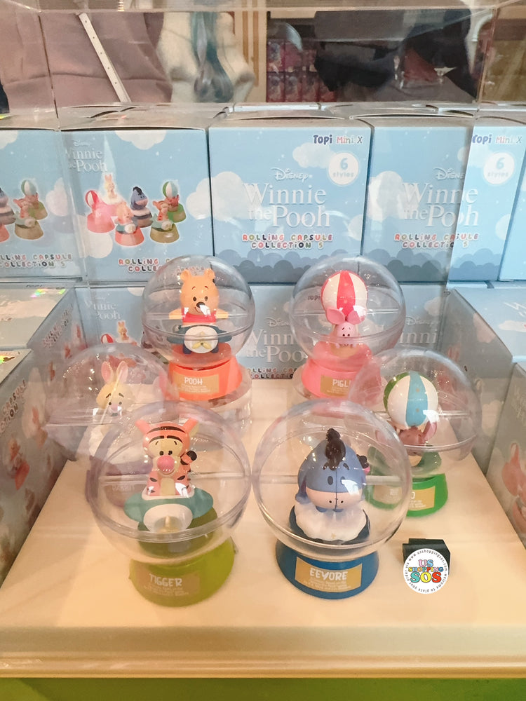 HKDL - Disney Winnie the Pooh & Friends Rolling Capsule Collectin #5 Random Figure Box