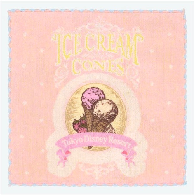 TDR - Ice Cream Cone Mini Towel Set of 2 (Release Date: March 9, 2026)
