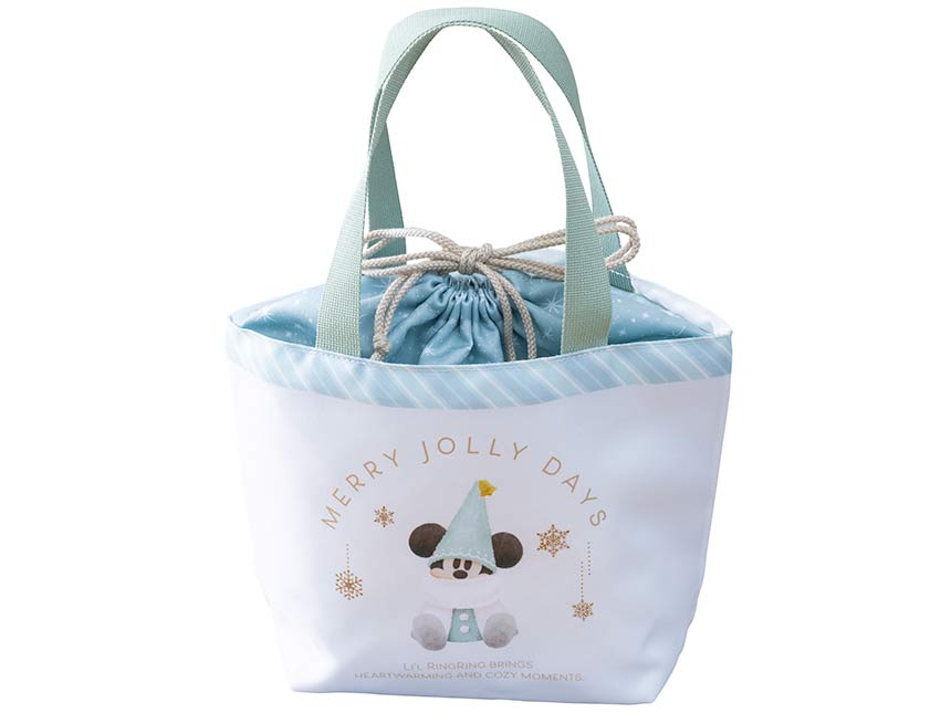 TDR - 2025 Mickey Christmas fairy "Lil Lin Lin" Merry Jolly Days Collection x Souvenir Insulated Lunch Bag (Release Date: Nov 10, 2025)