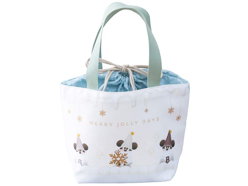 TDR - 2025 Mickey Christmas fairy "Lil Lin Lin" Merry Jolly Days Collection x Souvenir Insulated Lunch Bag (Release Date: Nov 10, 2025)